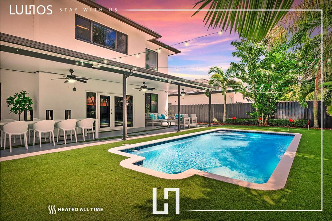 Luxury Beach Oasis - Heated Pool, Game Extravaganza L44 Miami Esterno foto